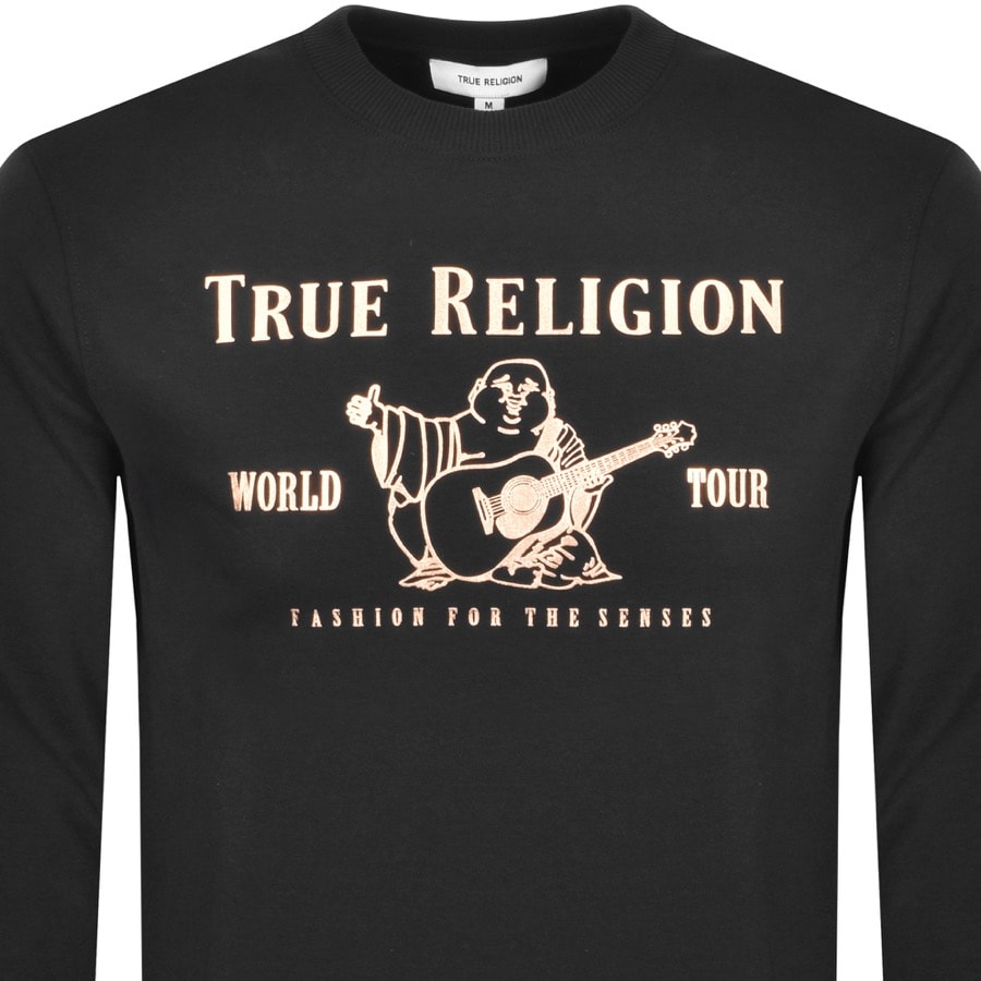 Alternative Image for ProductTrue Religion Chad Core Sweatshirt Black2